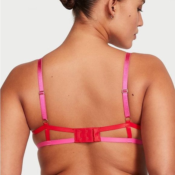 Victoria’s Secret VERY SEXY Heartware Open-Cup Strappy Demi Bra - Picture 3 of 7